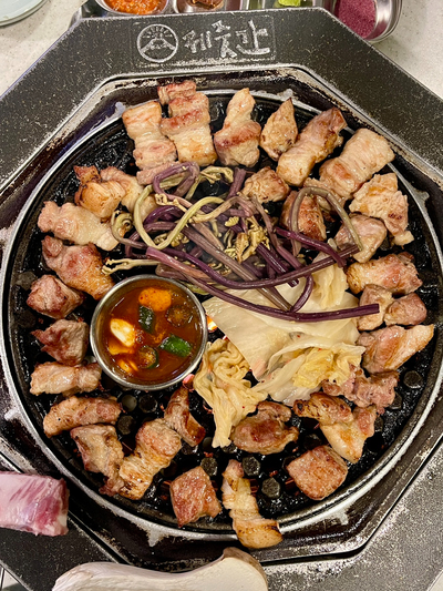  군산 회식하기 좋은 수송동 제주도 컨셉 고기집 제줏간