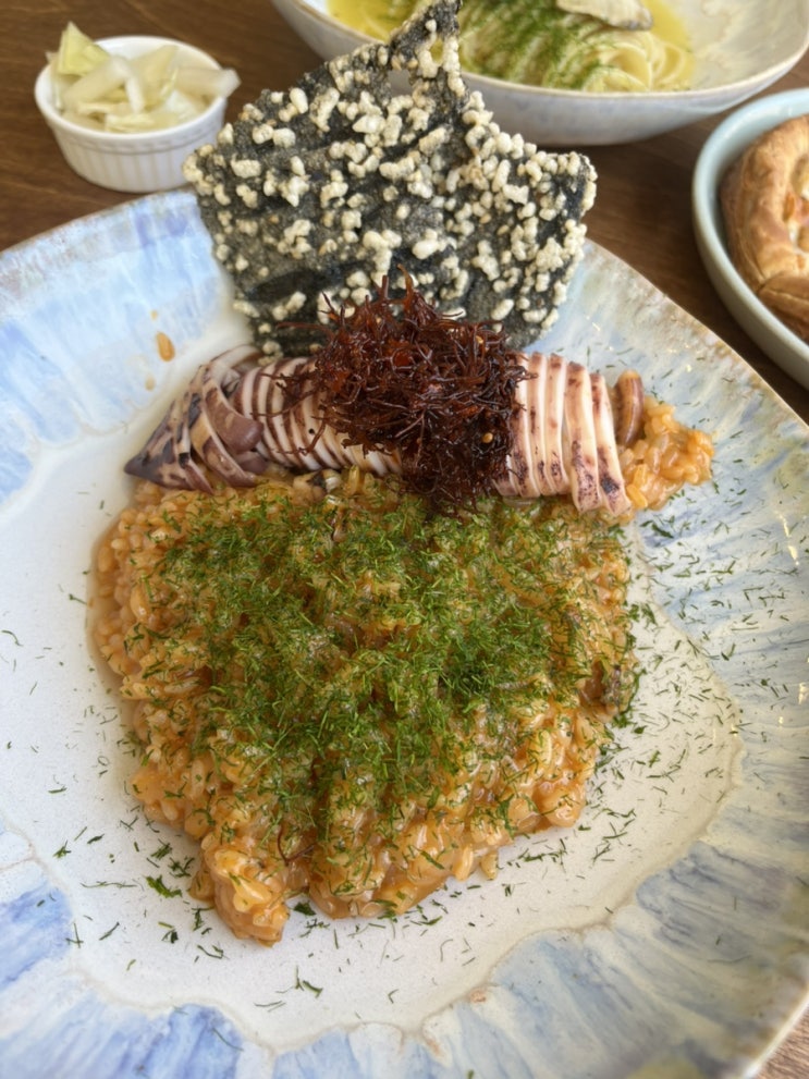  [속초 맛집] 키친온유 | 오징어리조또 전복알리오올리오 추천 | 웨이팅 맛집