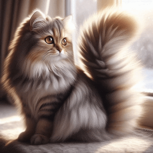 고양이 꼬리 언어 - 꼬리 펑, 꼬리 흔들기, 꼬리 탁탁 행동 의미 고양이꼬리 역할