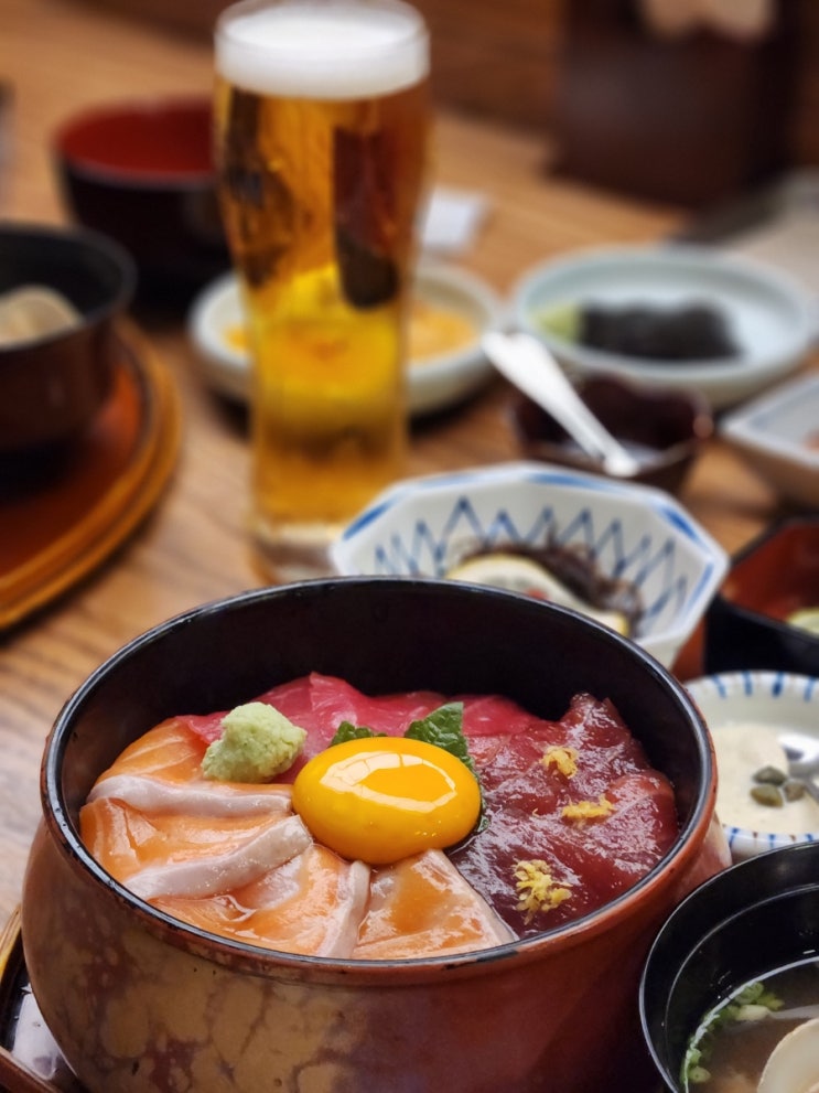  [부산맛집] 해목 해운대점_특히츠마부시&카이센동&마구로동 · 사케동
