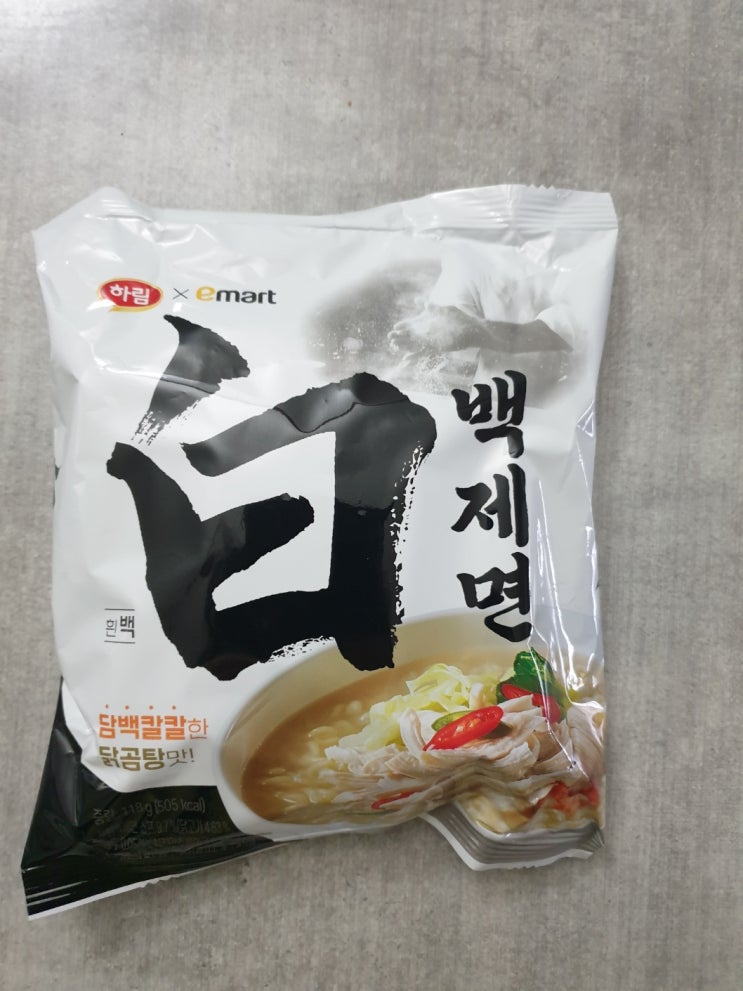  하림 New 라면, 백제면 먹어본 후기