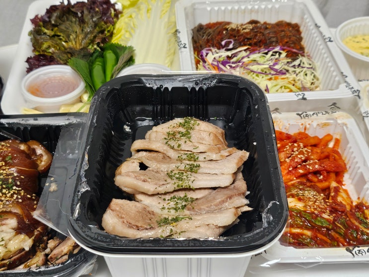  족발 보쌈 1인분 배달 주례동 추천 맛집 시민족발 본점
