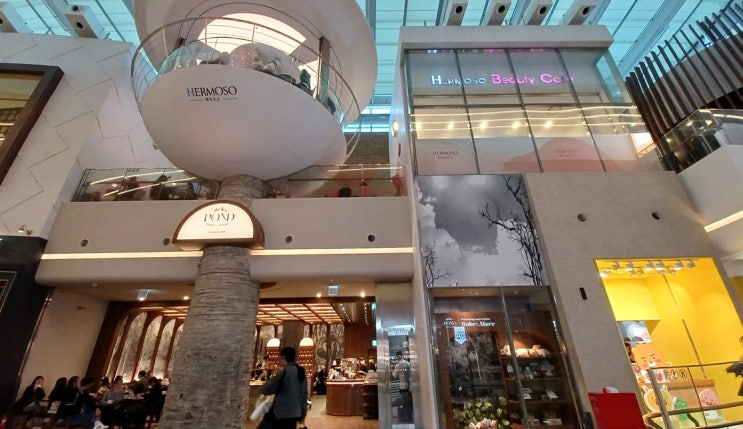  잠실롯데 에르모소뷰티카페 조용하고 예쁜 카페