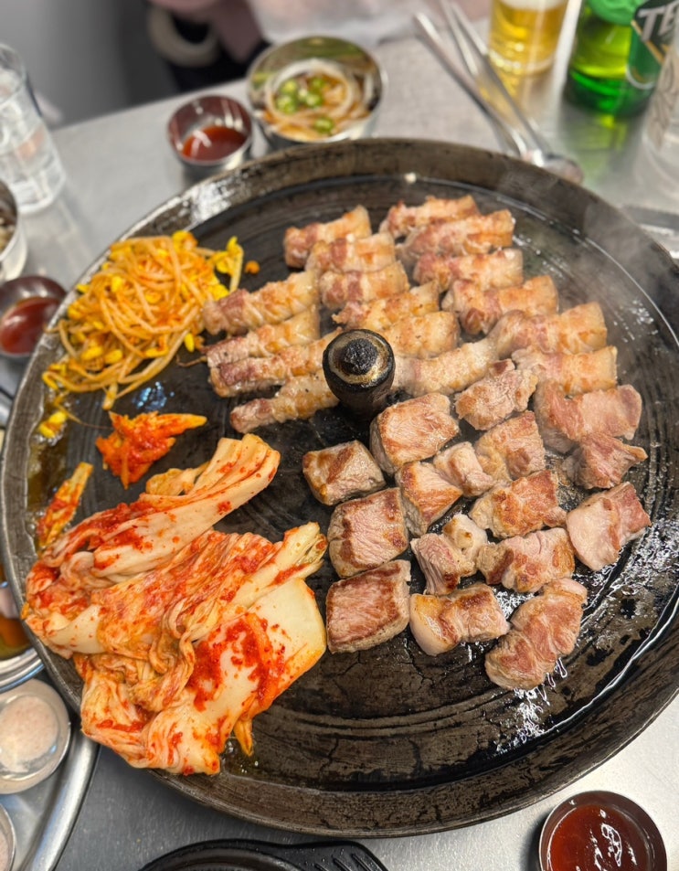  대전 봉명동 고기집 목구멍 솥뚜껑 삼겹살 구워주는 곳