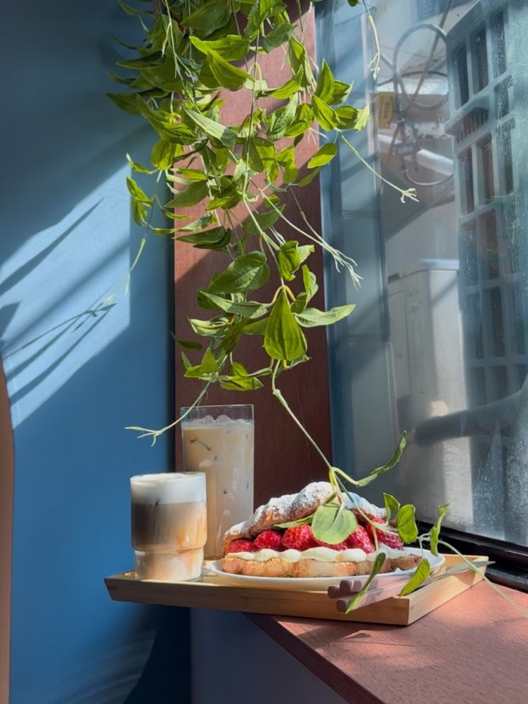  [서울/대흥역] 잼 베이커리_크림이 맛있는 대흥역 빵집에서 딸기 크루아상과 슈페너 먹고 온 후기