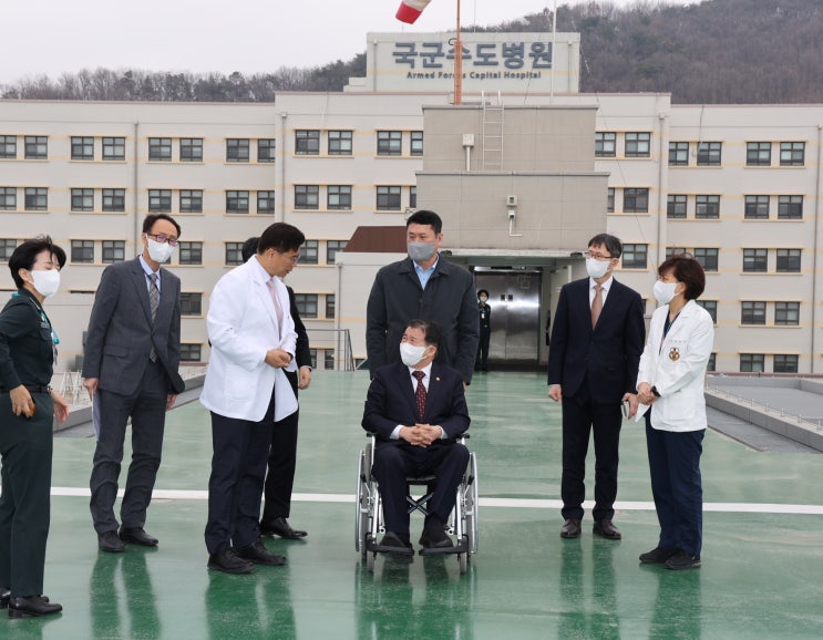 "서해수호의 날, 유철환 권익위원장의 <b>국군수도병원</b> 방문"