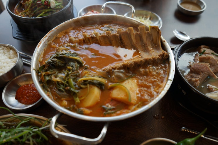  푸짐함과 감동이 찐이었던 제주 감자탕 맛집