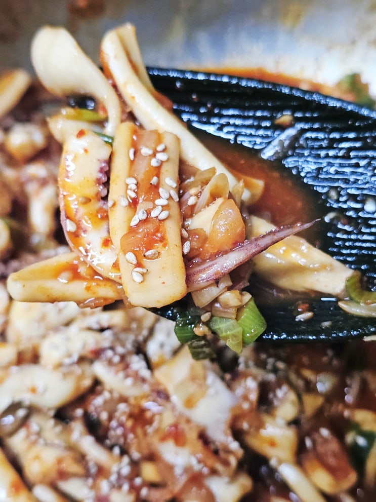  맛좋은 오징어볶음 양념 레시피