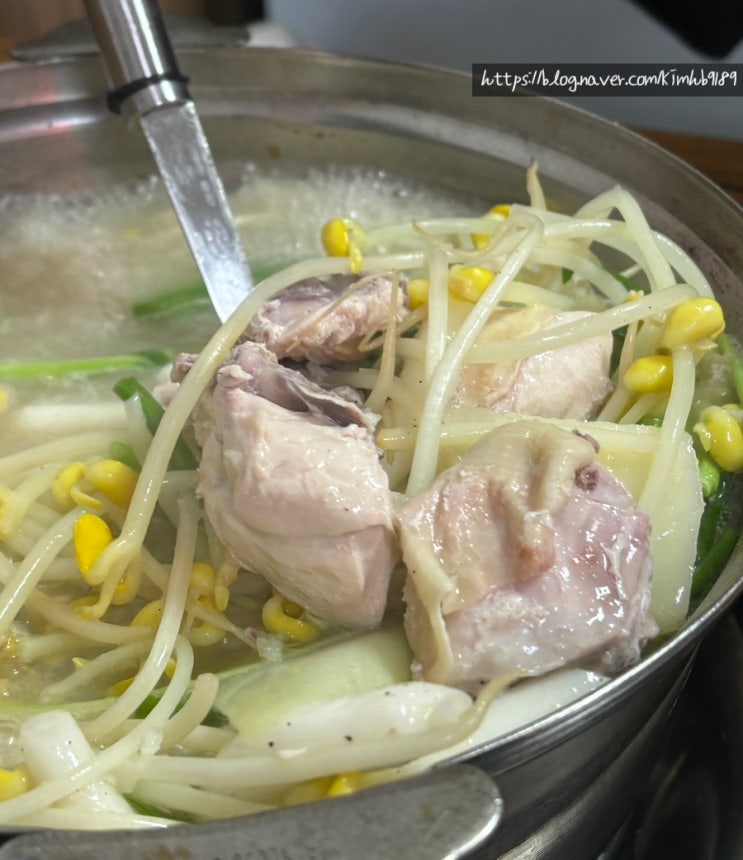  서울 장안동 로컬맛집 이색 닭한마리