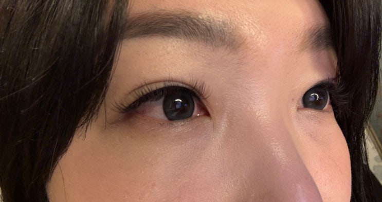  화정속눈썹연장 LED연장 유지력 솔직 후기