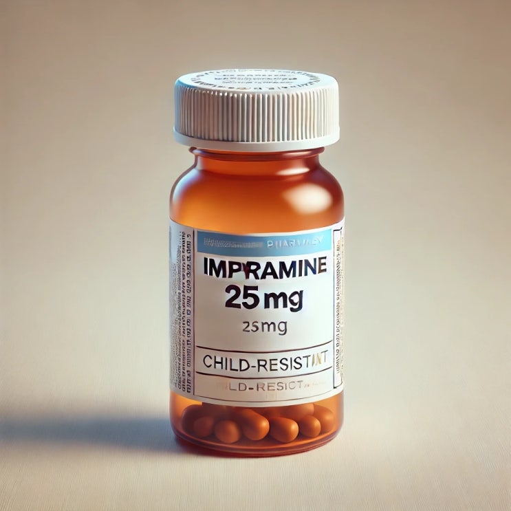 환인이미프라민염산염정25MG vs 이미프라민정, 다른 약일까? 효능·반감기 비교