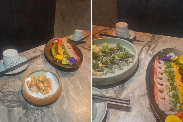  구미동일식당 한식주점 카리 미금점에서 봉초밥과 전통주를 즐기다