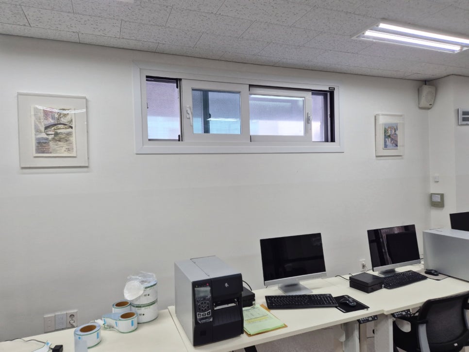 진천 샷시, 단열 안되는 사무실 창문 인근 사무실 소개로 교체한 후기 : 진천군 중소기업 현장 편 2