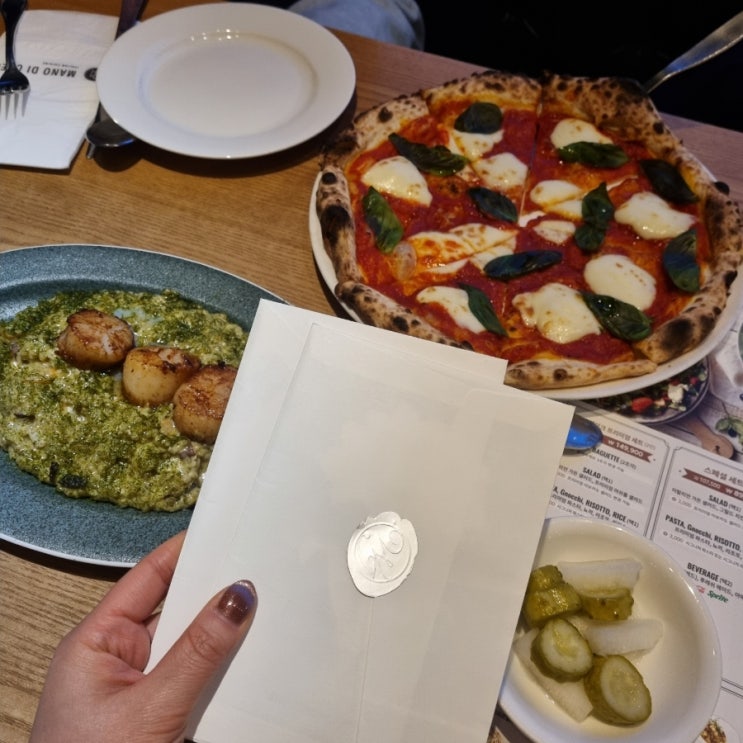  "청첩장 모임장소 맛집 추천! 명동 브런치 다이닝 마노디셰프 후기 "