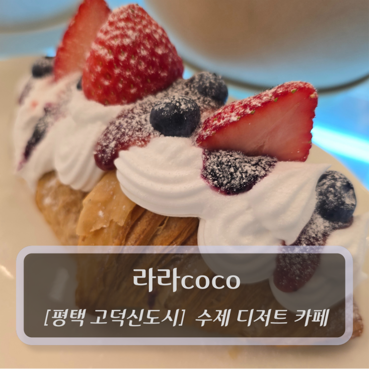  평택 고덕신도시 수제디저트 카페 :: 라라coco
