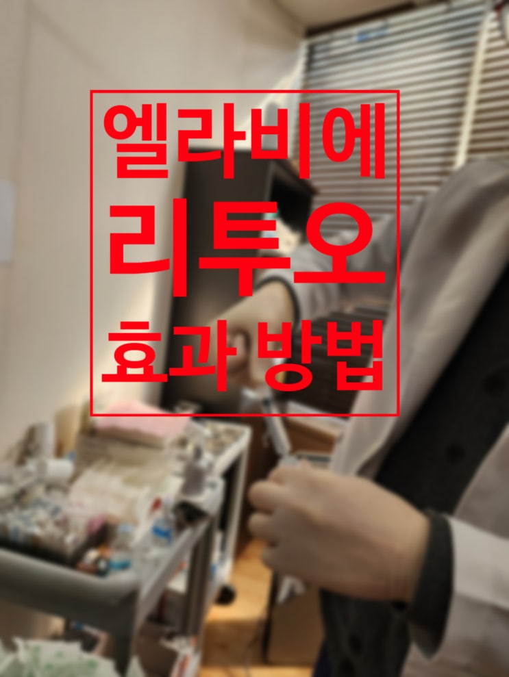  엘라비에 리투오Re2O 강남에서 효과 상담법 시술 후기 (ft 아르네의원)
