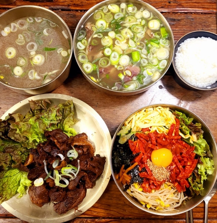  [창원]육회비빔밥이 맛있는 창원 가로수길 맛집 '갑진식당'