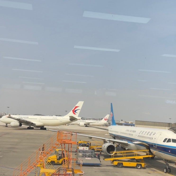  남방항공 cz318 탑승 / 살면서 먹어본 가장 맛있었던 기내식 / 김포공항 - 북경 다싱공항 / 모녀여행