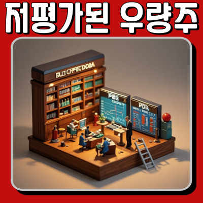  PER, PBR로 본 저평가 우량주! 한국 시장 분석
