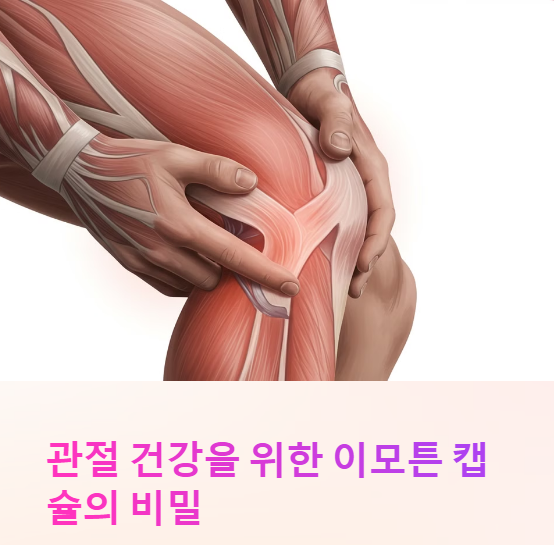  이모튼 캡슐, 관절 건강에 효과 있을까? 효능, 복용법, 부작용