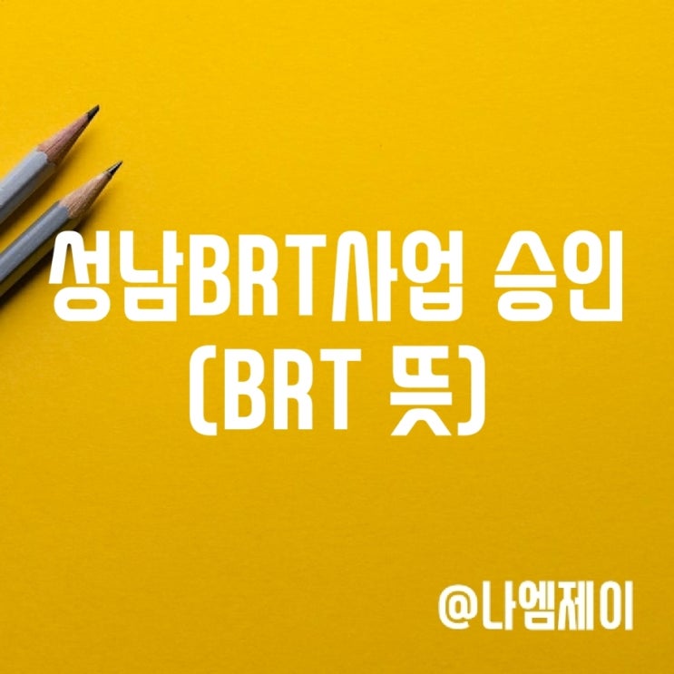BRT 뜻 - 성남 복정 BRT 구축사업 승인 BRT 뜻 - 성남 복정 BRT 구축사업 승인