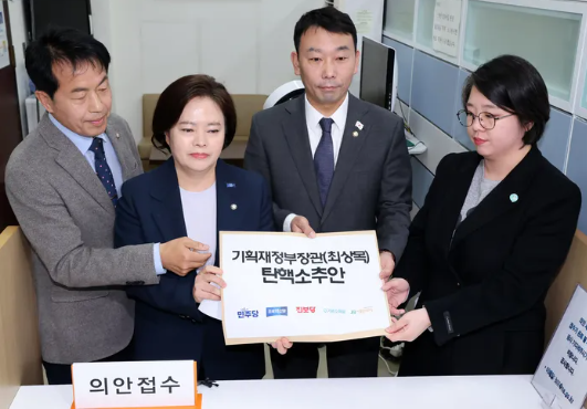 <b>최상목</b> 대행 <b>탄핵</b>소추안 발의! 불안해진 민주당의 자충수다?