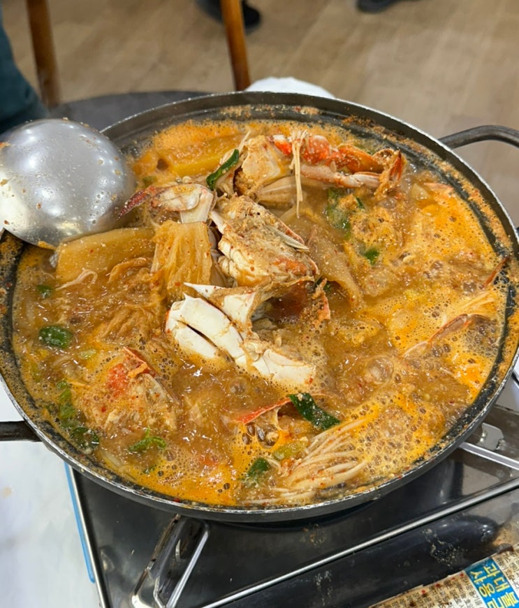  태안 게국지 맛집 내돈내산 꽃지원조꽃게집 솔직후기 (아일랜드 리솜 근처)
