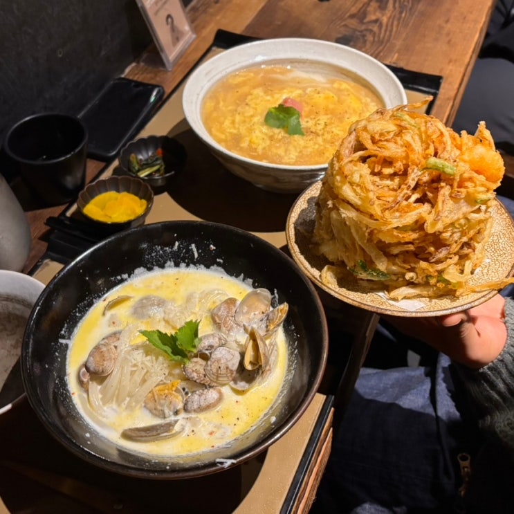 광주 동명동 맛집 우동이완성되다 : 정호영쉐프 제자가 운영하는 자가제면 우동집