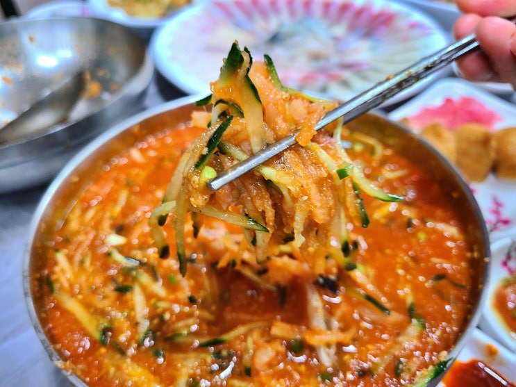  포항 효자동 맛집 물회 먹고 싶을 땐 효자동오륙도