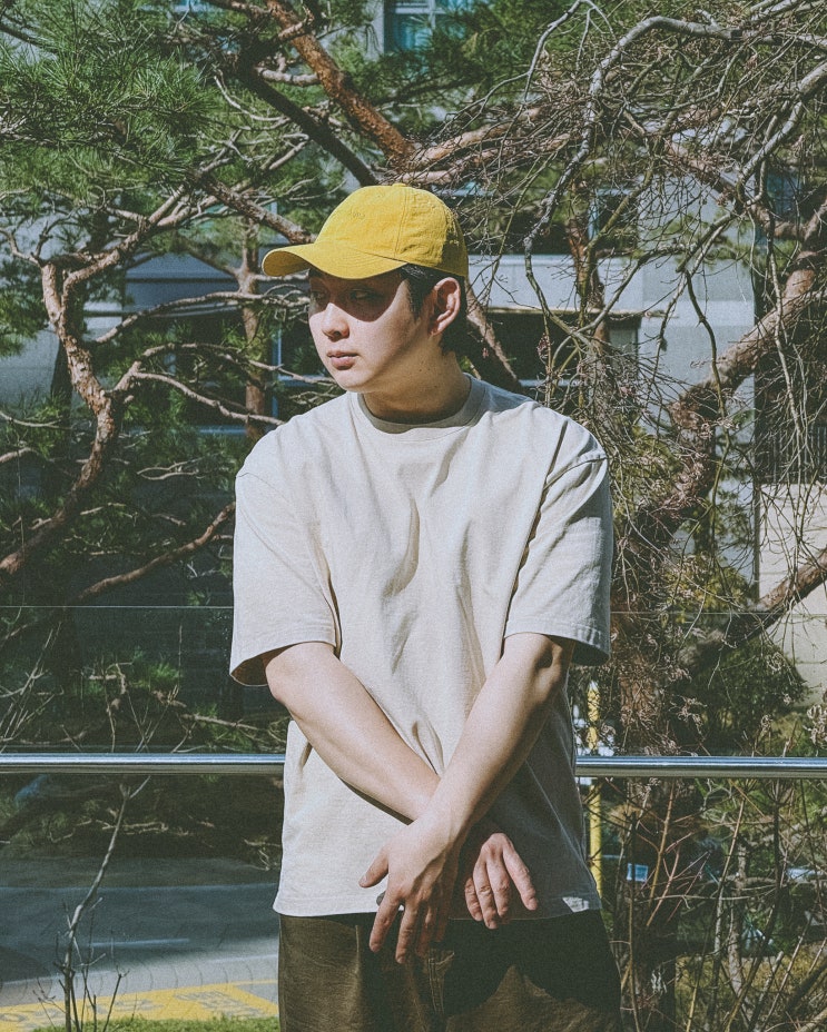  남자 데일리룩 볼캡 코디, 여름에 잘 어울리는 색 추천? 돈포겟미 모자!