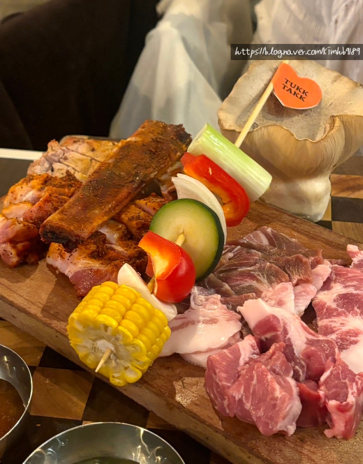  이색 뚝섬역 맛집 뚝딱 국내 유일 아사도 본삼겹