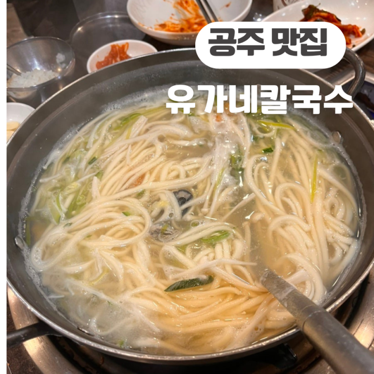  공주 5대 칼국수 맛집 유가네 칼국수 공주 본점 해물칼국수 오삼불고기(내돈내산 후기)