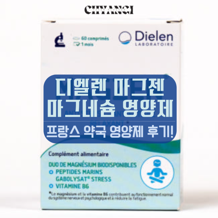  프랑스 약국 임산부영양제 마그네슘 [디엘렌마그젠] 임신영양제 출산선물 추천