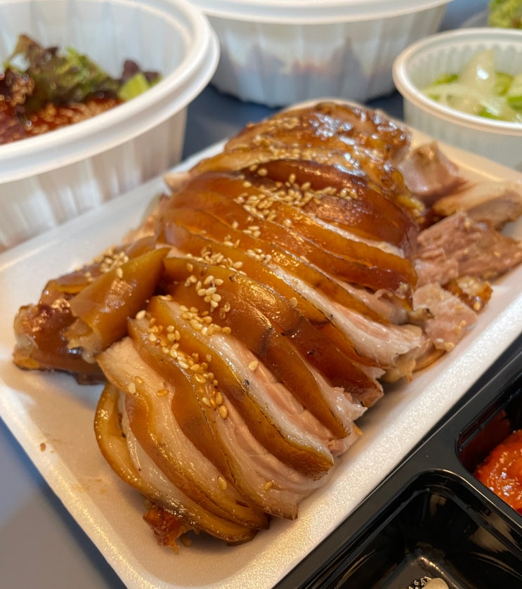  깔끔한 맛의 하남 미사 족발 배달 제주민족