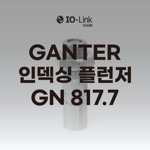  공압식 인덱싱 플런저 GN 817.7