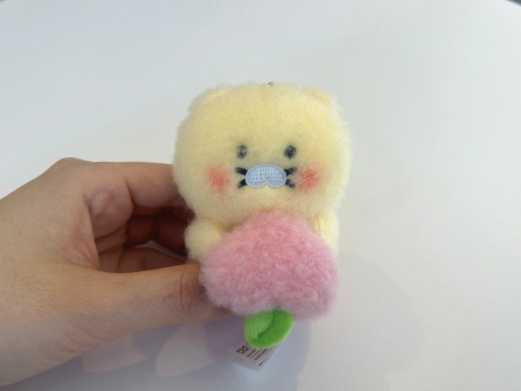  춘식상회 맛삼춘 복숭아 춘식이 솔직후기 홍대 카카오프렌즈샵