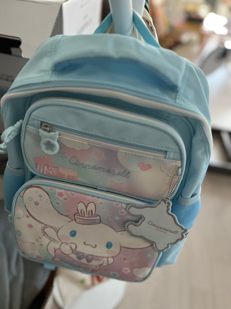  예비 초등학생 저학년 책가방 가성비 최고! 예비초등 딸 취향 저격 쿠팡 산리오 시나모롤 책가방 선택한 이유