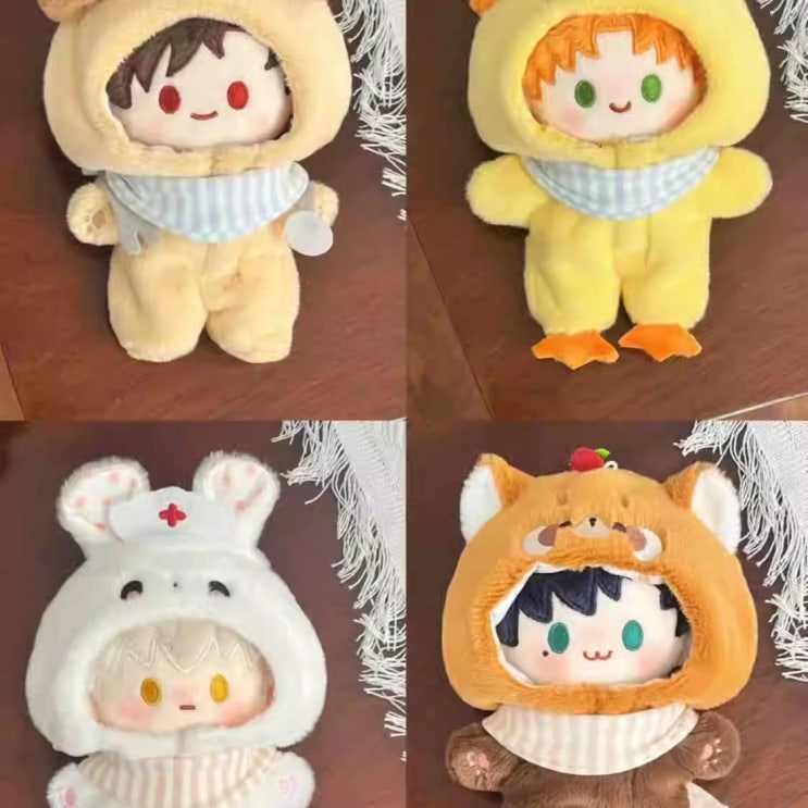  15cm 숲의 동물 인형옷 아이돌인형옷