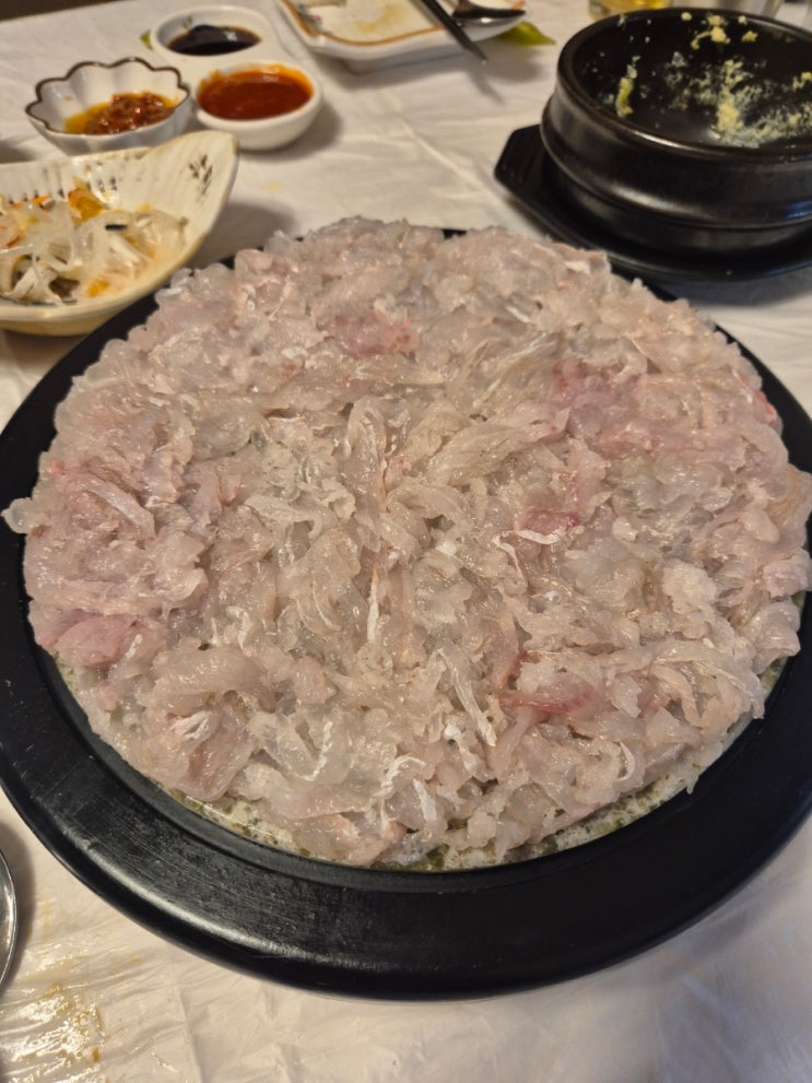  태평동 맛집 가자미세꼬시 전문 동해자연산참가자미세꼬시