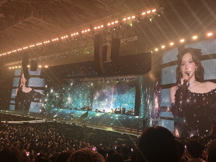 <b>태연</b>  , <b>솔로 10주년</b> 콘서트 / 체조 12구역, 3구역 시야