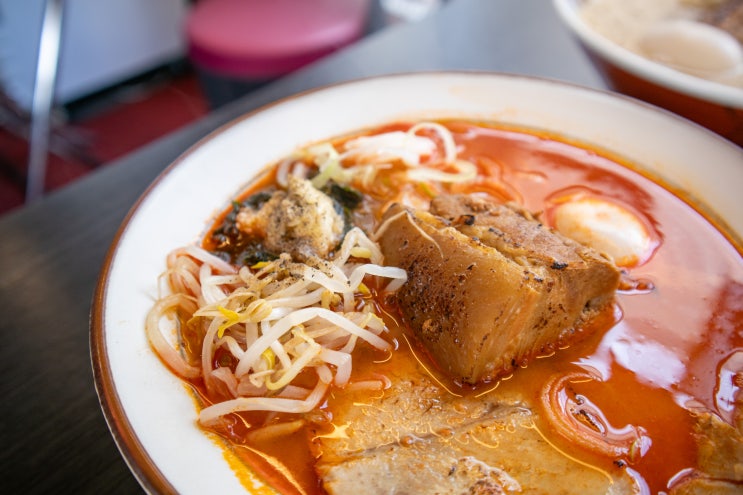  용산 맛집 주차 점심 동파육라멘 멘야서울