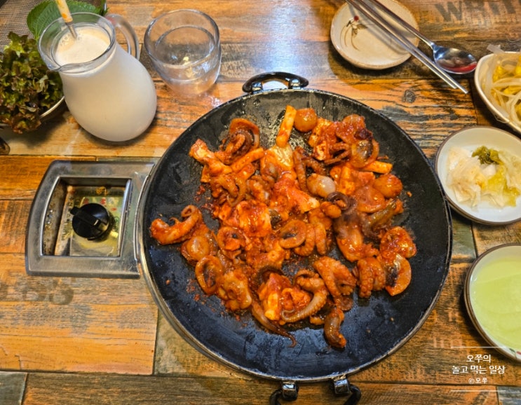  [수원 수원역 맛집] 오쭈 수원역점 / 쭈삼이, 크림 막걸리 추천