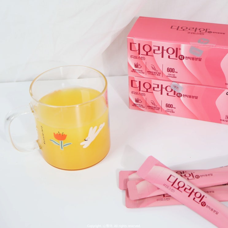  정맥부전 증상인 다리붓기 완화, 약국 동아제약 디오라인티