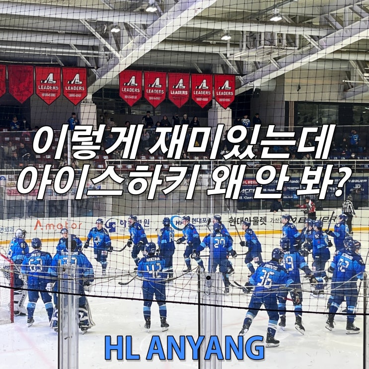 아이스하키 직관 <b>HL 안양 아시아리그</b> 정규리그 경기 다녀온 후기