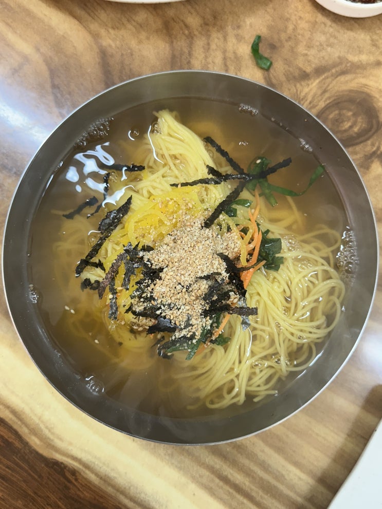  부산시청 파전 국수 가성비 맛집 국시24
