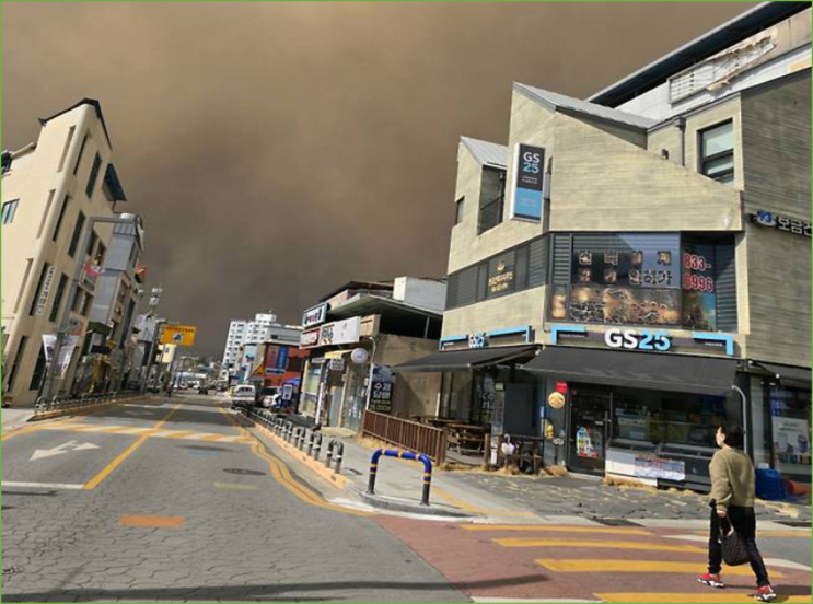 경북 <b>의성</b> 안평면 <b>산불</b> <b>안동</b>까지 확산...중앙선... 