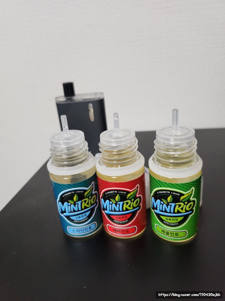  전담액상추천 베이프넥타 이엘랩스 민트리오 3종 후기
