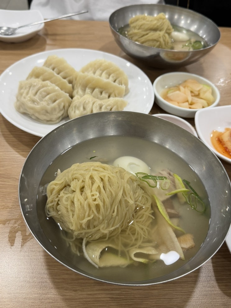  [진미평양냉면] 강남 학동역 평양냉면 맛집 주차 웨이팅 후기 서울 평냉투어