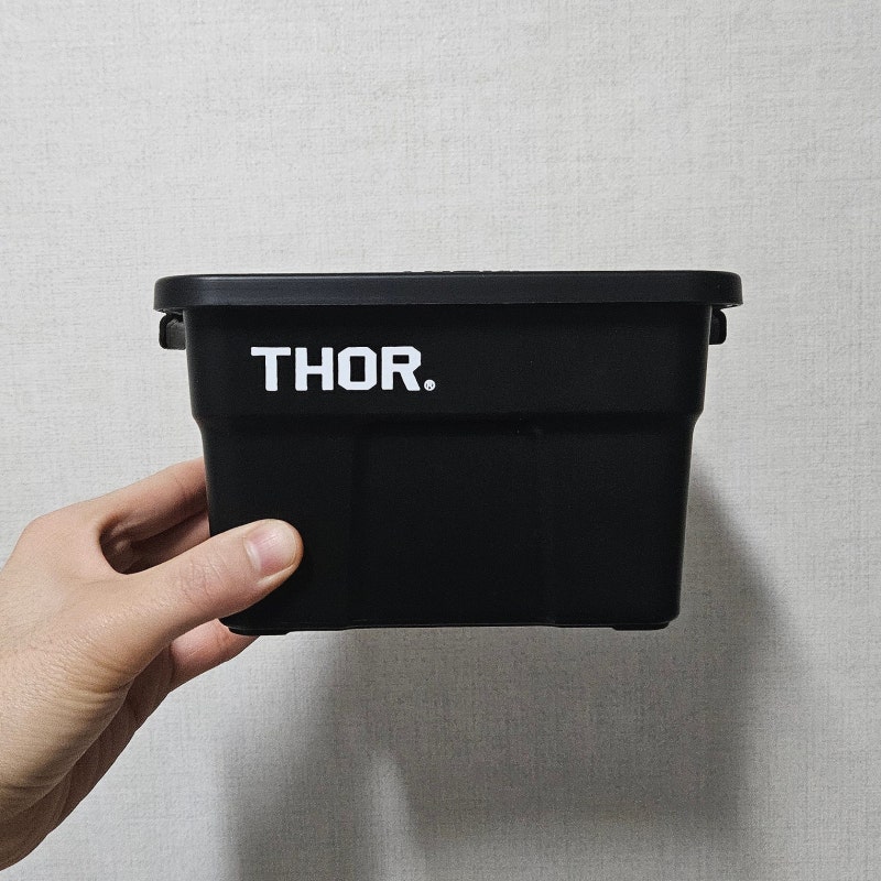 토르 박스 75L 리터 (THOR 컨테이너 상판, 롱잠 슬라이드 / 헬리녹스 테이블 / 다이소 수납 대체)