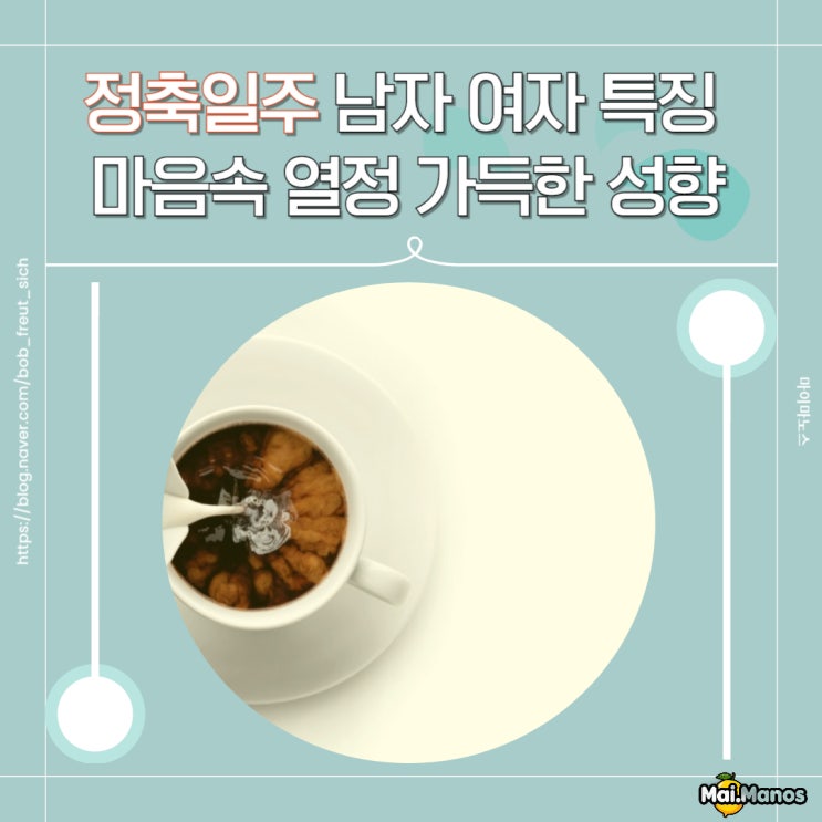  정축일주 사주 여자 남자 분석 연애성향 특징